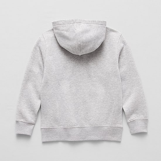 U.S. Polo Assn. Little & Big Kid Boys Long Sleeve Embroidered Fleece Zipper Hoodie