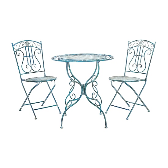 Safavieh Semly Patio Collection 3-pc. Bistro Set Folding