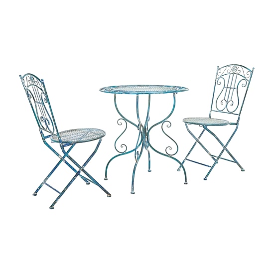 Safavieh Semly Patio Collection 3-pc. Bistro Set Folding