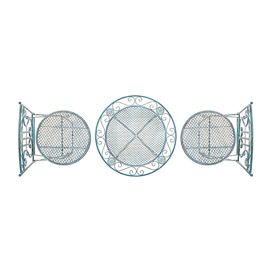 Safavieh Semly Patio Collection 3-pc. Bistro Set Folding