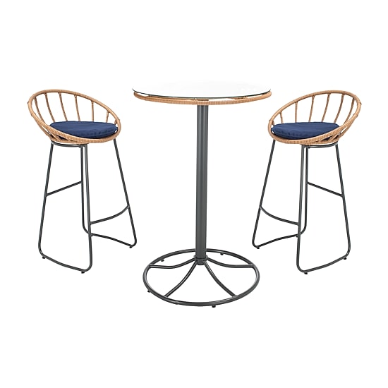 Safavieh Lersa Patio Collection 3-pc. Bistro Set