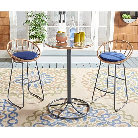 Safavieh Lersa Patio Collection 3-pc. Bistro Set