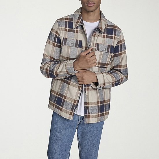 Levi's® Mens Midweight Big and Tall Shirt Jacket