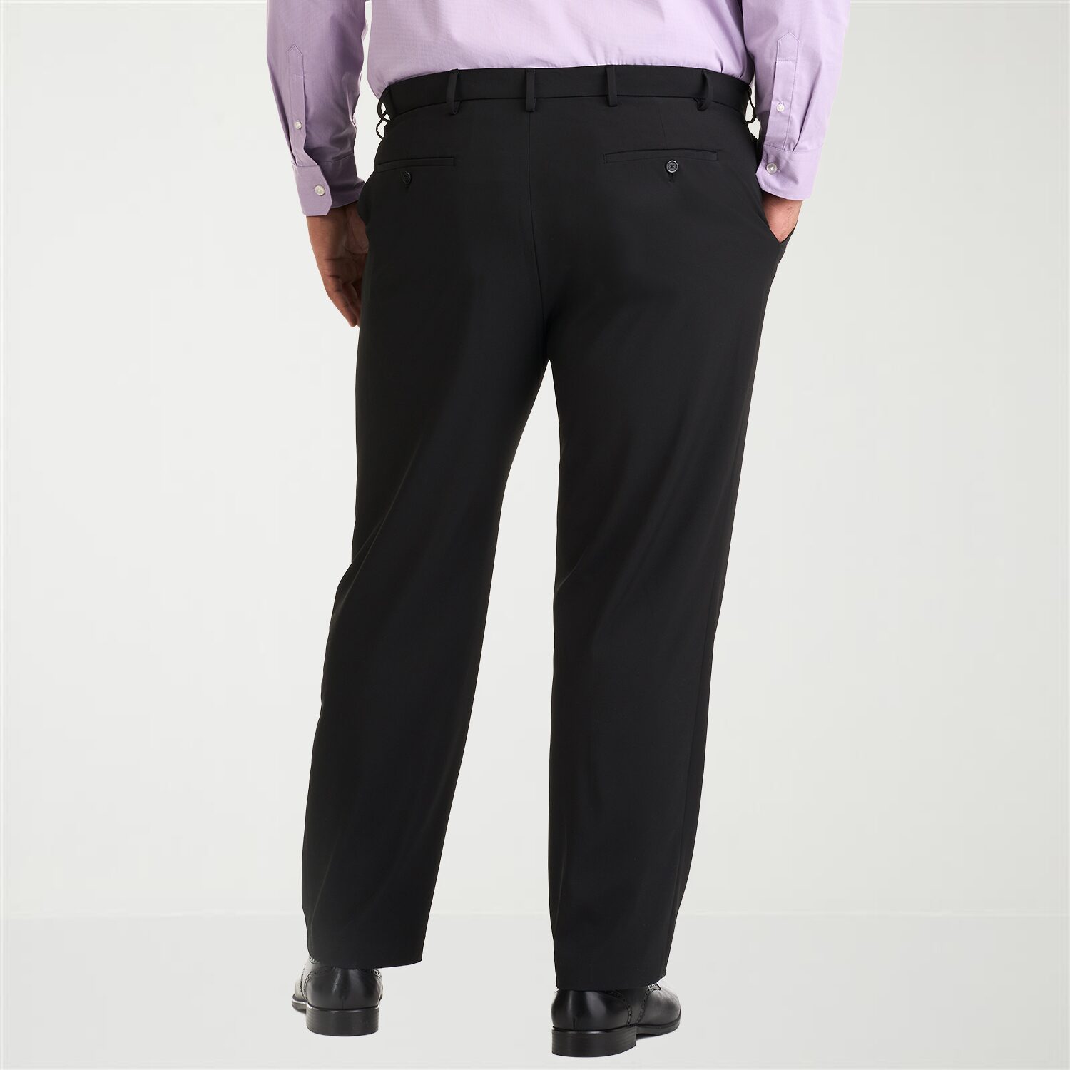 Van Heusen Stain Shield Mens Straight Fit Big and Tall Dress Flat Front Pant