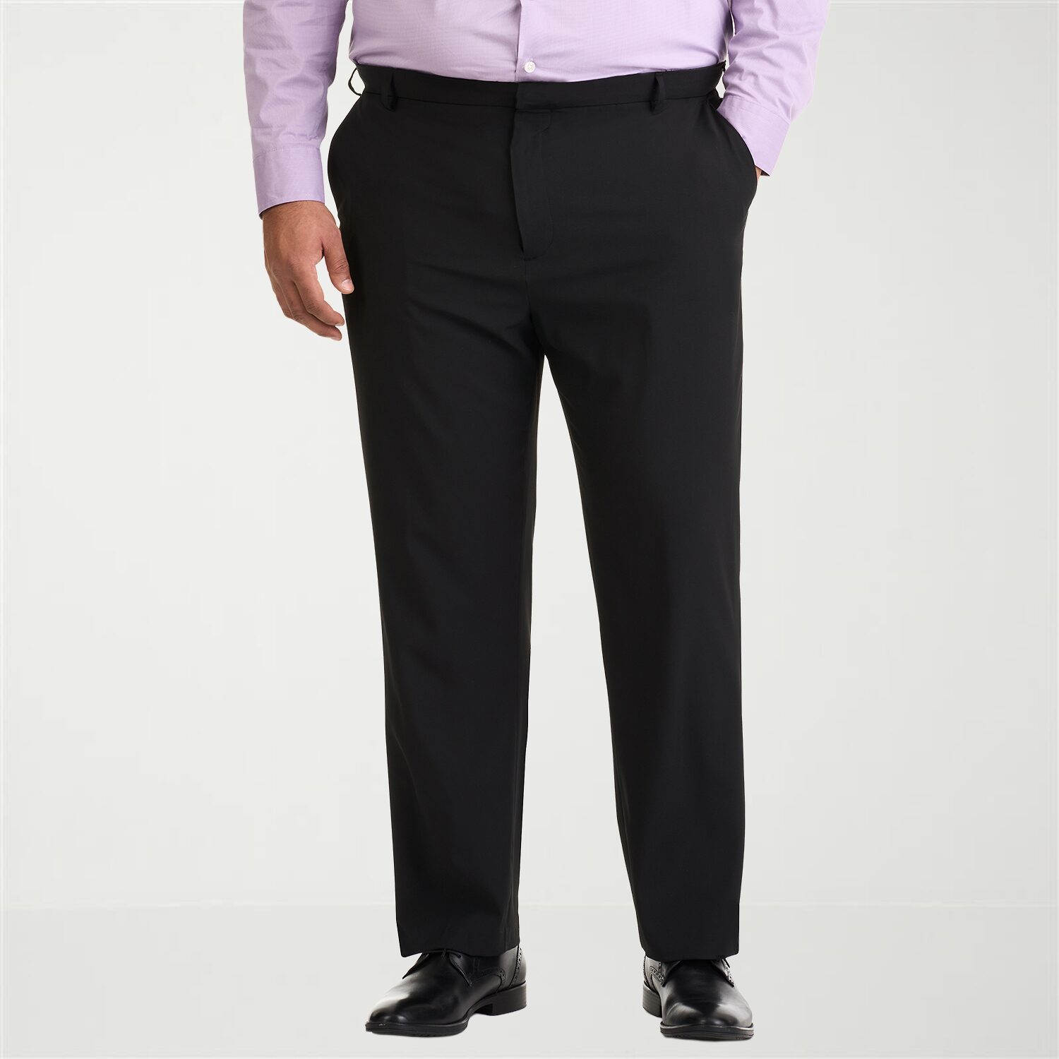 Van Heusen Stain Shield Mens Straight Fit Big and Tall Dress Flat Front Pant