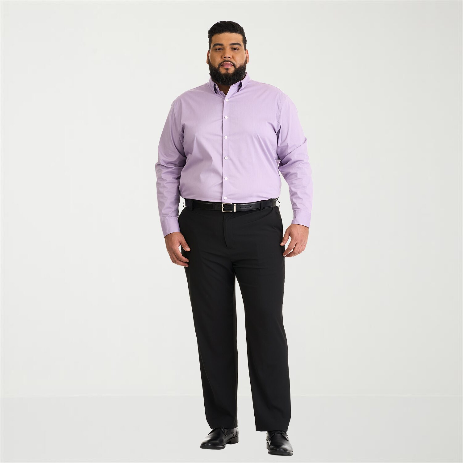 Van Heusen Stain Shield Mens Straight Fit Big and Tall Dress Flat Front Pant