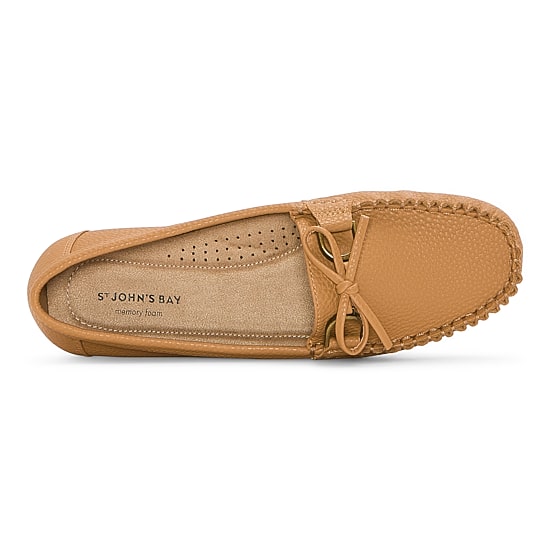 St. John's Bay Bossie Womens Moc Closed Toe Loafers
