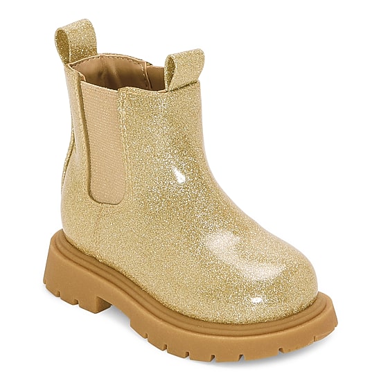Thereabouts Toddler Girls Lil Elisa Flat Heel Chelsea Boots