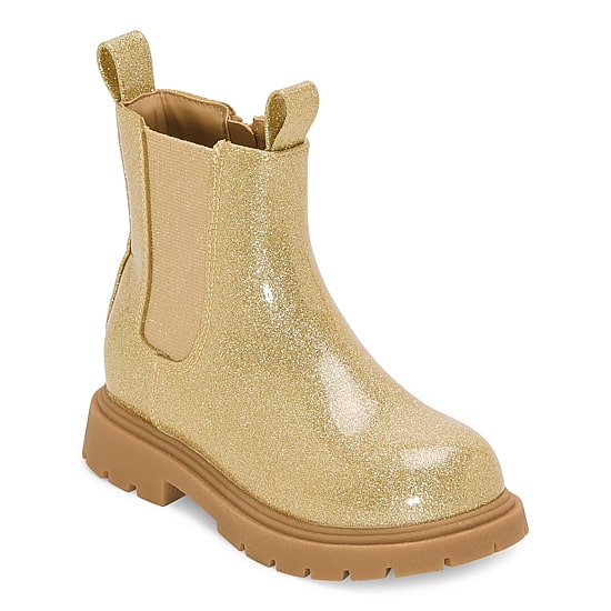 Thereabouts Little & Big Kid Girls Elisa Flat Heel Chelsea Boots