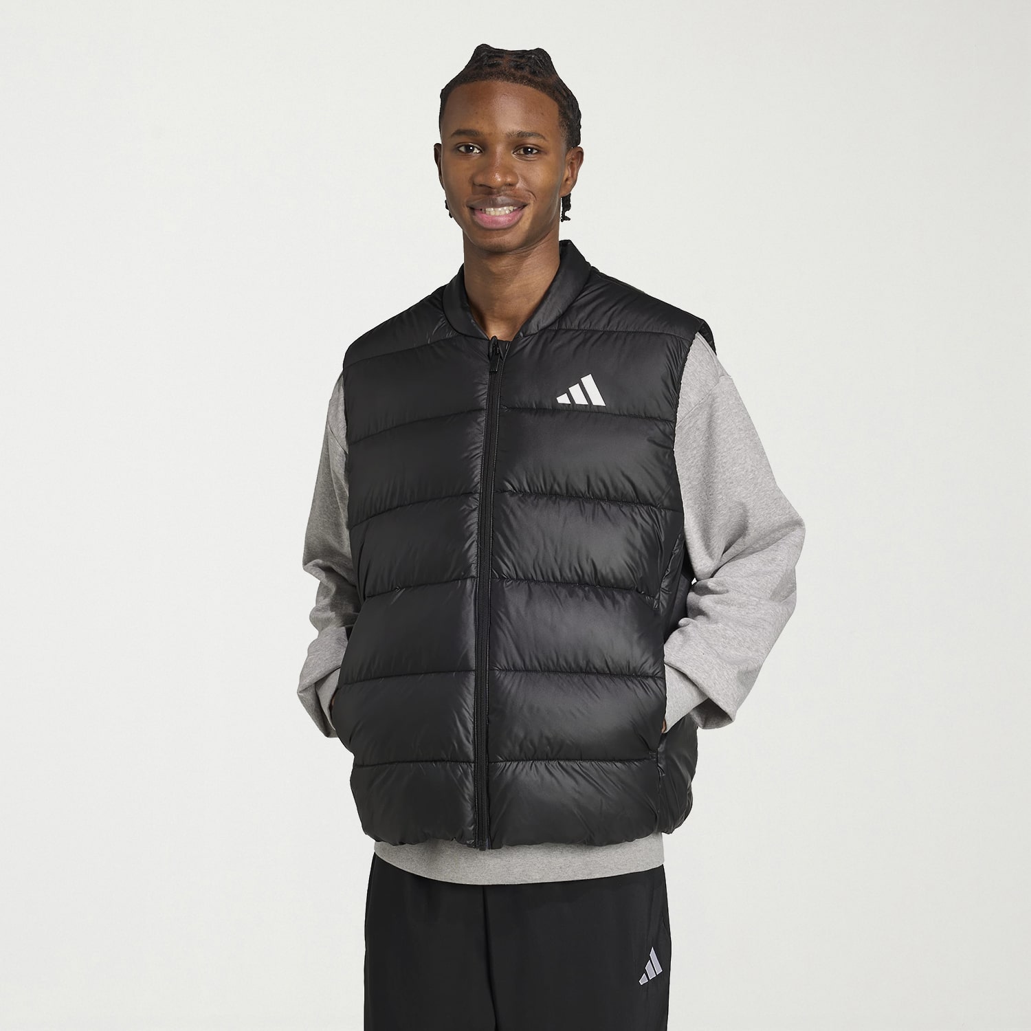 adidas Mens Midweight Puffer Vest