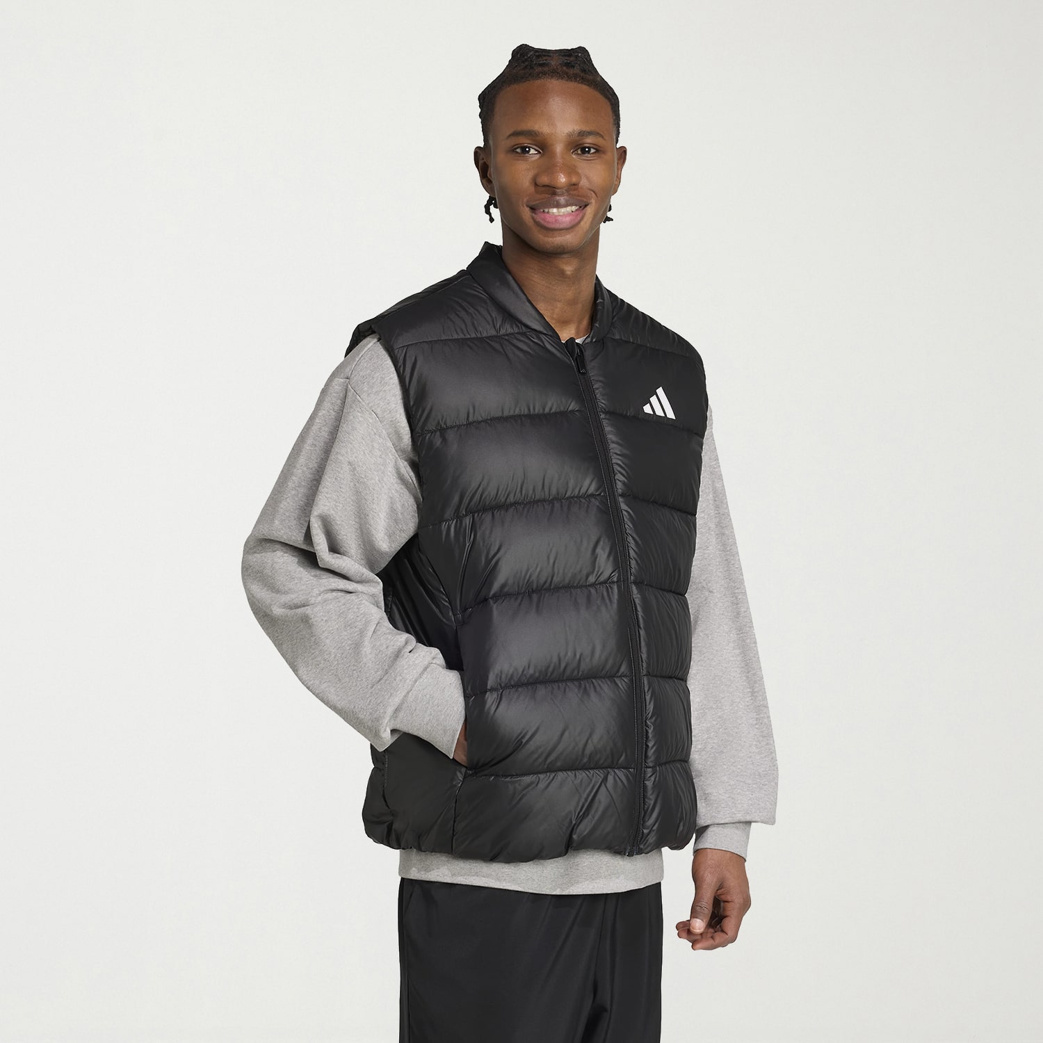 adidas Mens Midweight Puffer Vest