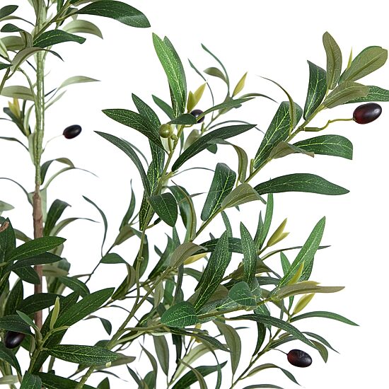 Nearly Natural 6ft. Green Minimalist Olive Indoor Artificial Tree
