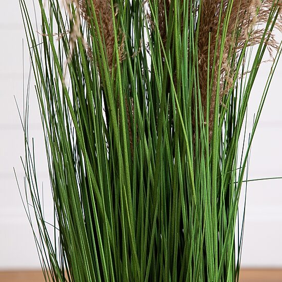 Nearly Natural 4ft. Green Pampas Grass Artificial Plant