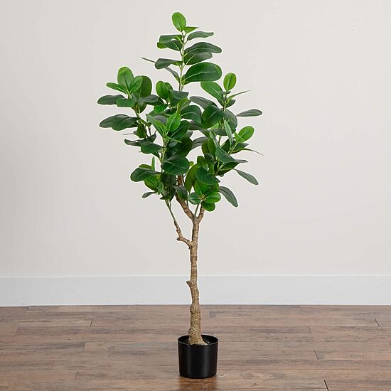 Nearly Natural 4ft. Green Audrey Ficus Indoor Artificial Tree