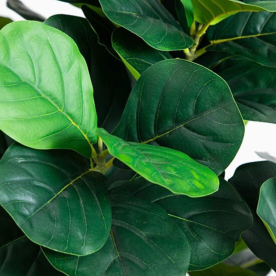 Nearly Natural 6ft. Green Grand Fiddle Leaf Indoor Artificial Tree