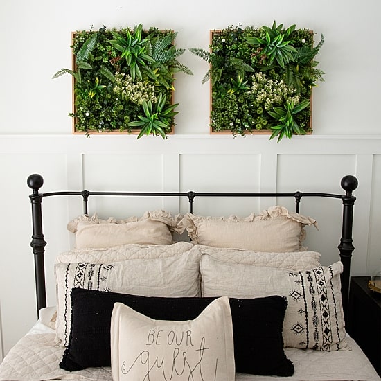 Nearly Natural 20in. X 20in. Green Lighted Queensland Rainforest Wall Panel Artificial Plant