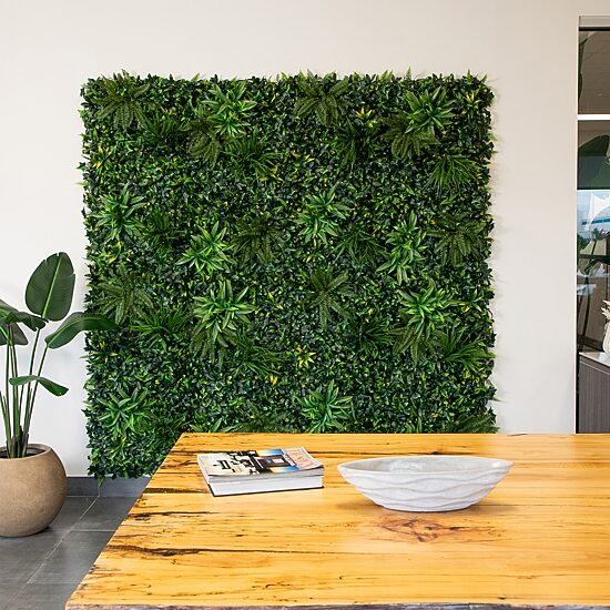 Nearly Natural 40in. X 40in. Green Andean Cloud Forest Wall Panel Artificial Plant