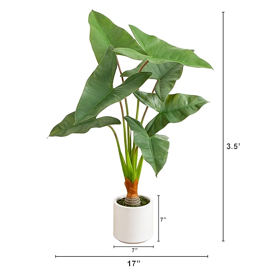 Nearly Natural 3.5ft. Green Philodendron Artificial Plant