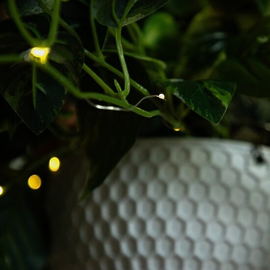 Nearly Natural 24in. Green Lighted Pothos Artificial Plant