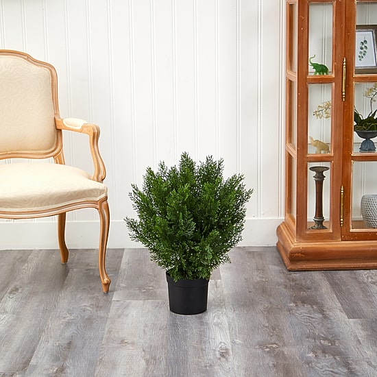 Nearly Natural 2ft. Green Cedar Artificial Plant