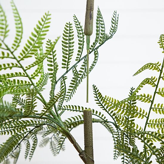 Nearly Natural 5ft. Green Minimalist Jacaranda Artificial Plant