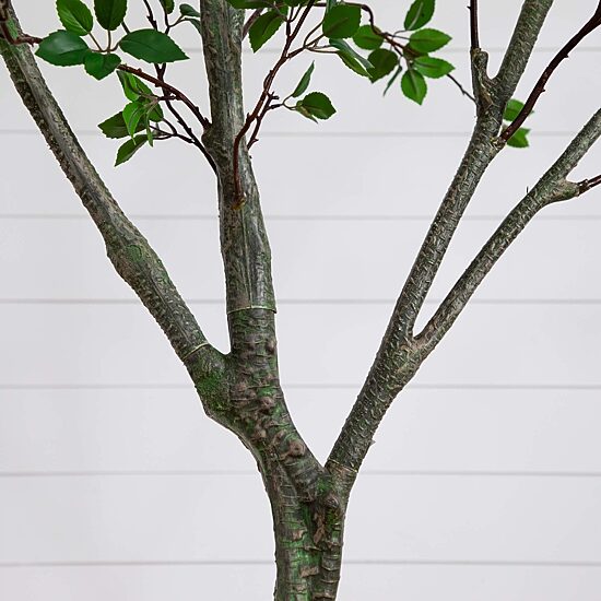 Nearly Natural 10ft. Green Minimalist Citrus Indoor Artificial Tree