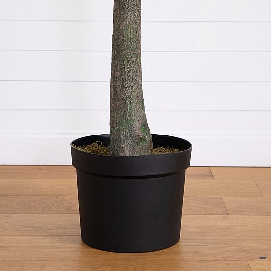 Nearly Natural 12ft. Green Eucalyptus Indoor Artificial Tree