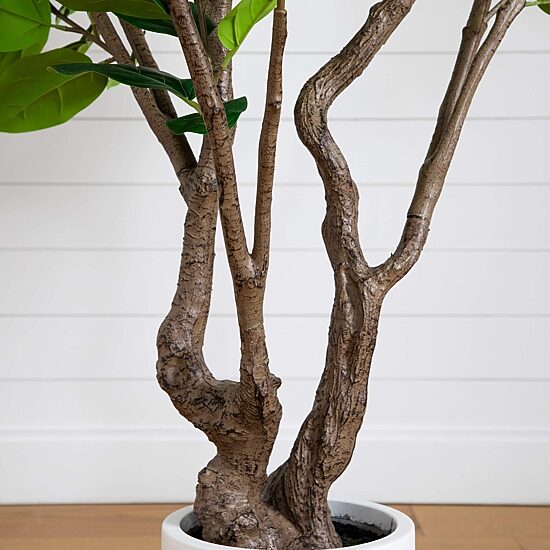 Nearly Natural 6ft. Green Audrey Ficus Indoor Artificial Tree