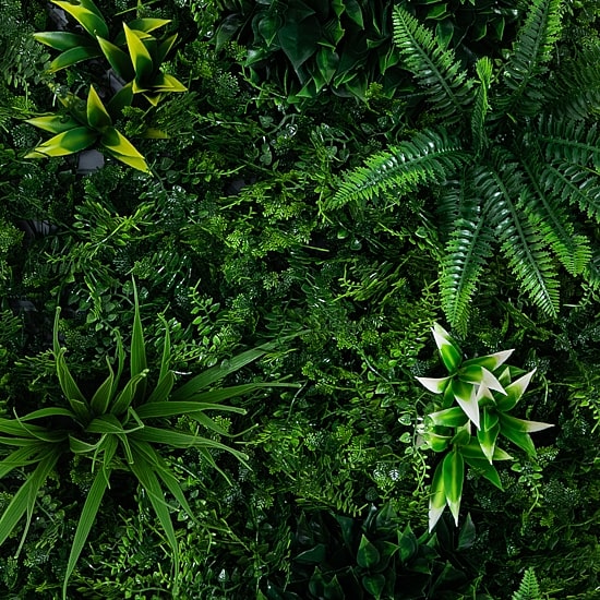 Nearly Natural 20in. X 20in. Green Costa Rican Forest Wall Panel Artificial Plant
