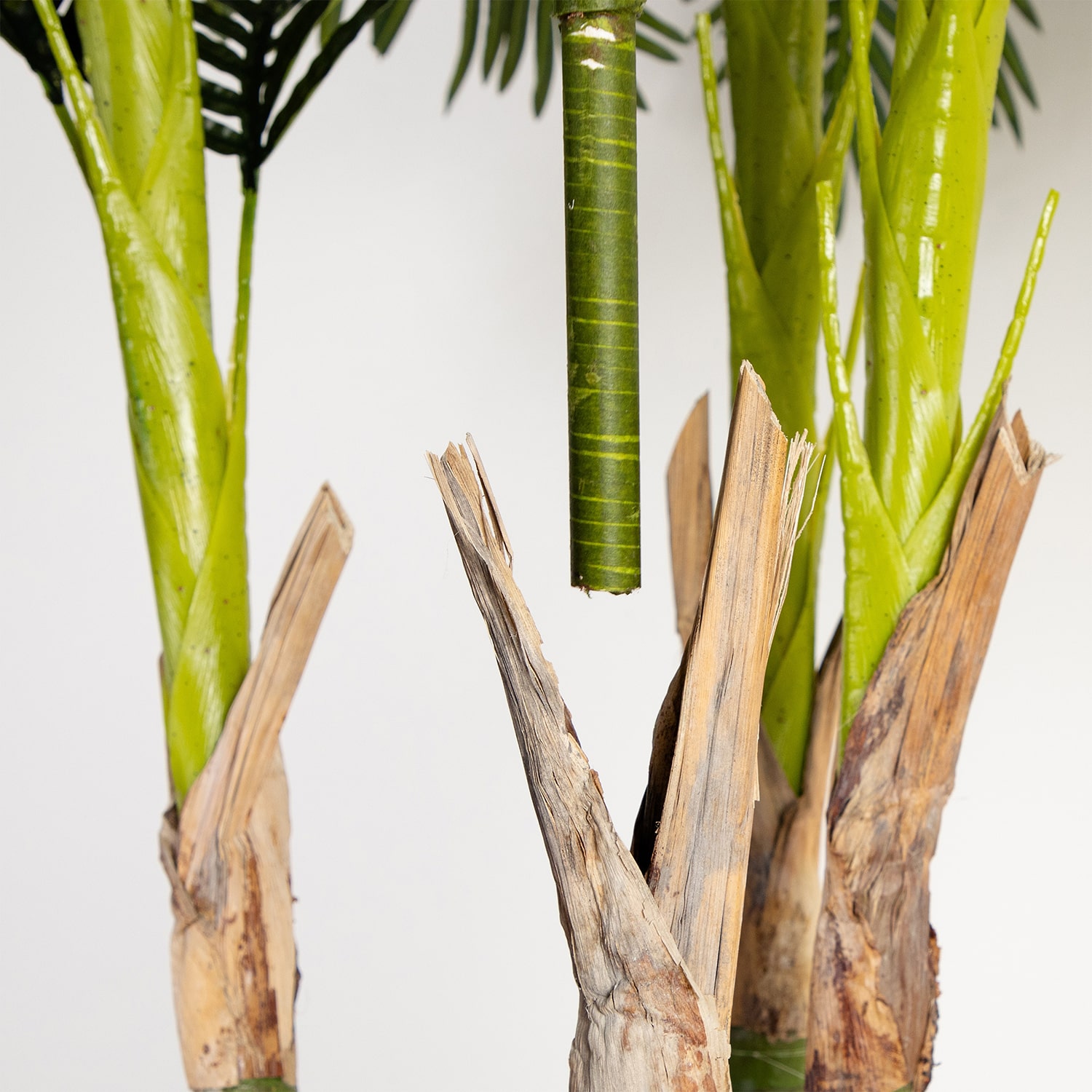Nearly Natural 9.5ft. Green Areca Palm Indoor Artificial Tree