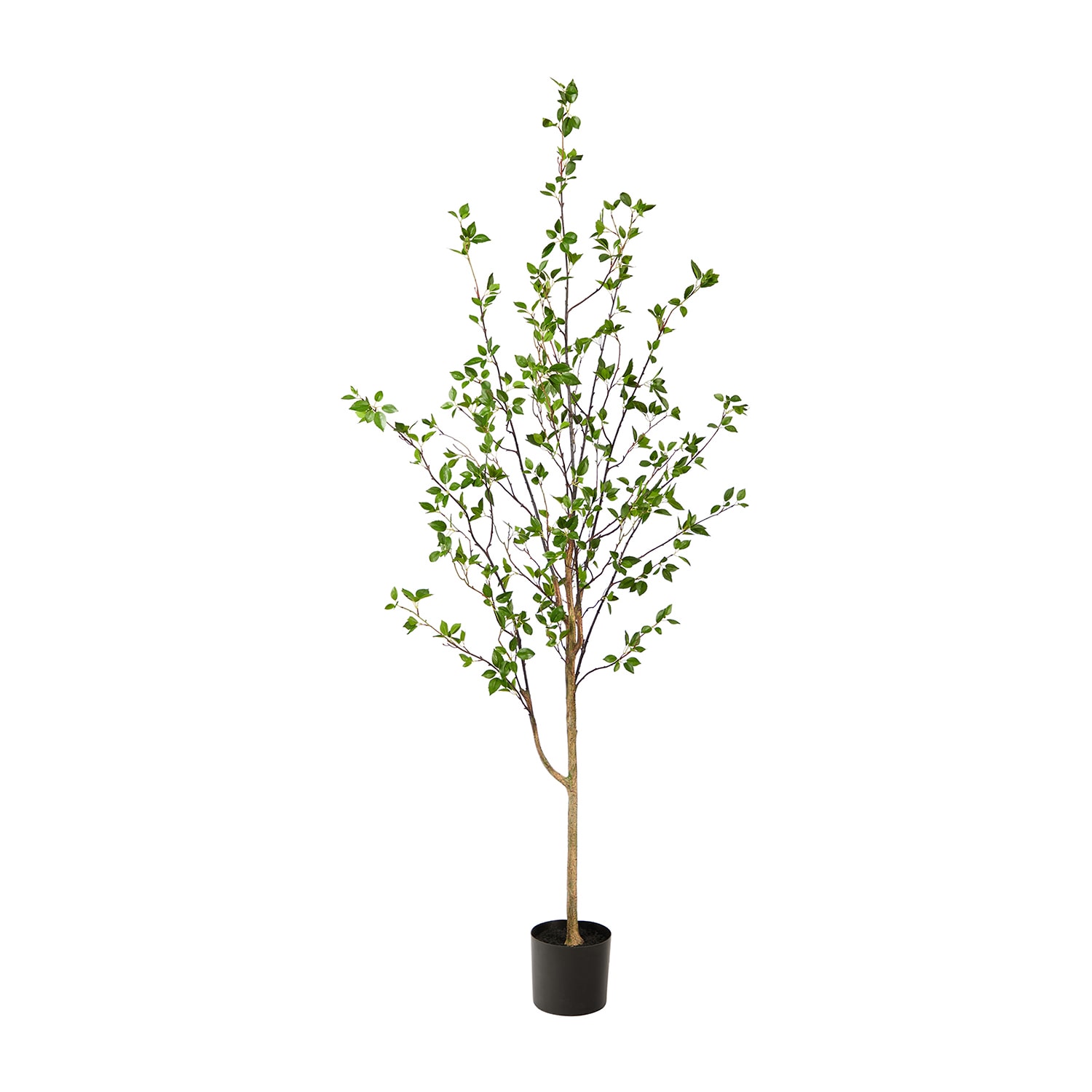 Nearly Natural 6.5ft. Green Citrus Indoor Artificial Tree