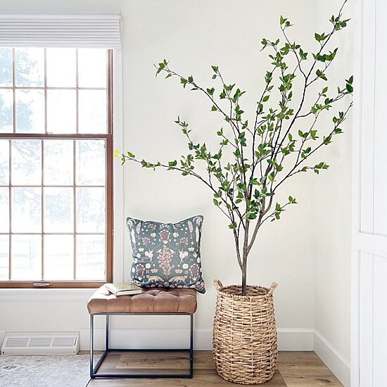Nearly Natural 6.5ft. Green Citrus Indoor Artificial Tree
