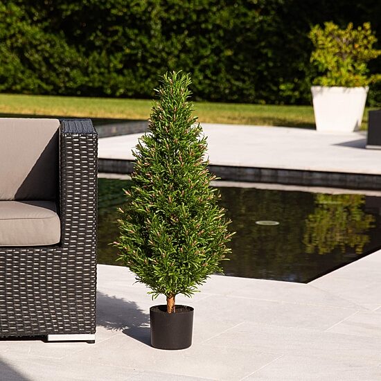 Nearly Natural 3ft. Green Rosemary Topiary