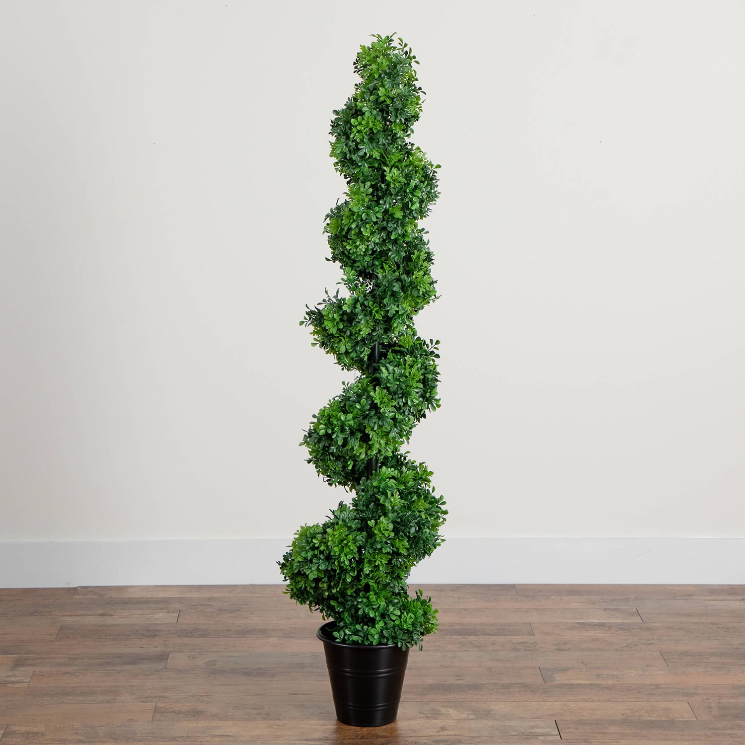 Nearly Natural 5ft. Green Boxwood Topiary