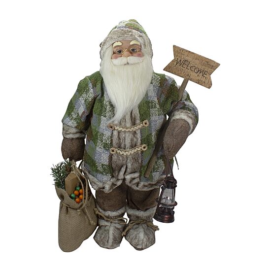 Northlight 24" Standing Welcome Santa Christmas Figurine