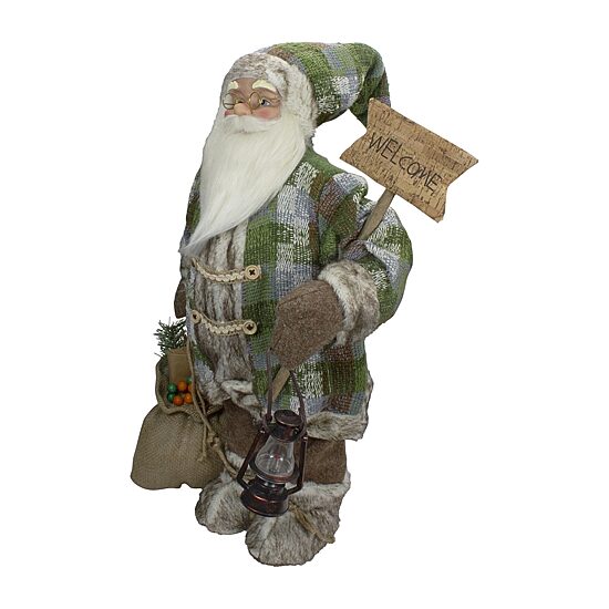 Northlight 24" Standing Welcome Santa Christmas Figurine
