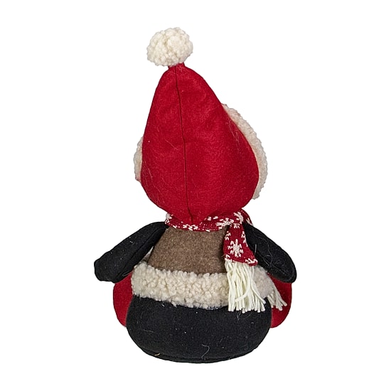 Northlight 15" Sitting Winter Penguin Christmas Figurine