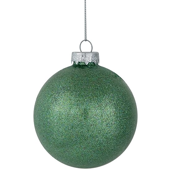 Northlight 3" Finish Glass Ball And Onion 9ct Christmas Ornament