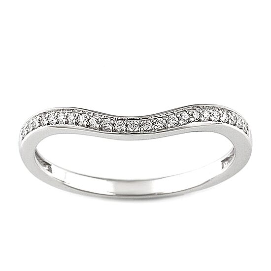 Signature By Modern Bride Womens 1 CT. T.W. Natural White Diamond 14K Gold Halo Bridal Set