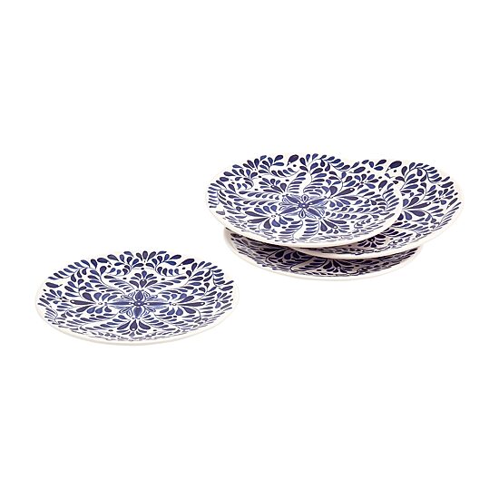 Tabletops Unlimited Carmine 4-pc. Stoneware Salad Plate