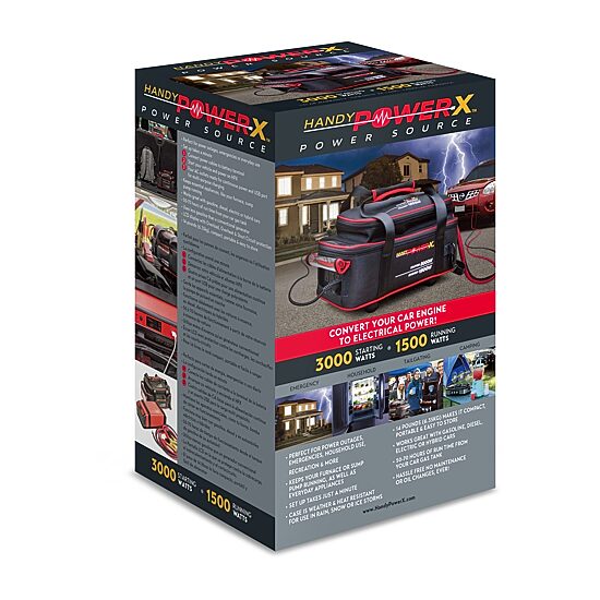 Handy Power X HPX1530INVCBLBG Power Source 1500W/3000W