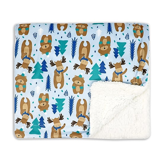 3 Stories Trading Company Baby Boys And Girls 5 Piece Blanket Set