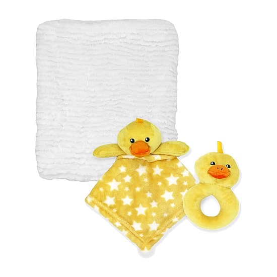 3 Stories Trading Company Baby Boys And Girls Blanket Nunu And Rattle