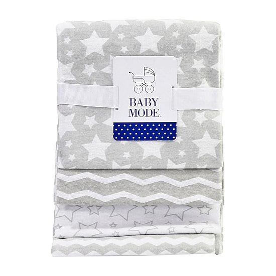 3 Stories Trading Company Baby Striped Blanket And 4 Receiving Blankets