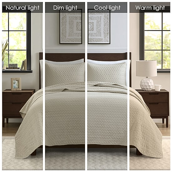 Madison Park Velvet Touch 3-pc. Coverlet Set