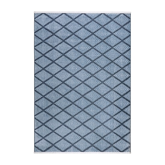 Town And Country Rein Diamond Washable Indoor Rectangular Area Rug