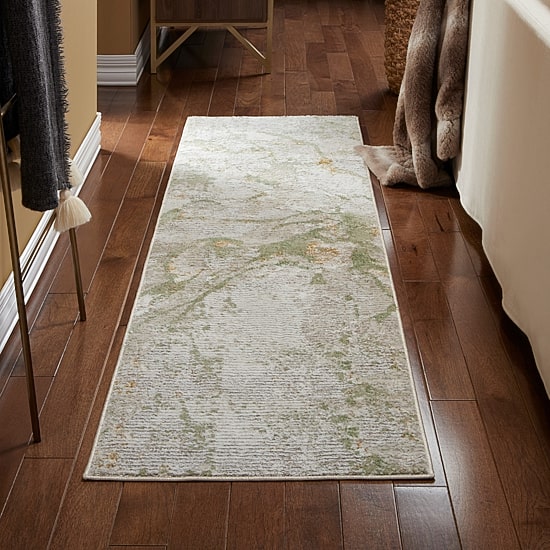 Town And Country Opaline Pattern 12" X 84" Indoor Rectangular Runner