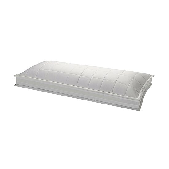 Ella Jayne Luxury Plush Turtle Top Gusseted Body Pillow with Down Alternative Poly Gel Fiber Fill