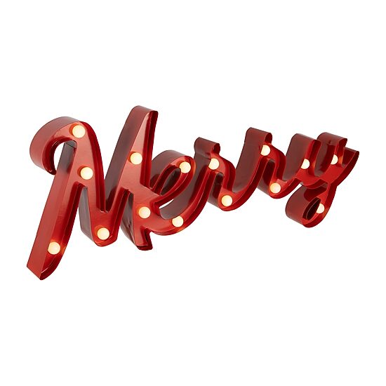 Northlight 21" Lighted "Merry" Marquee Lights