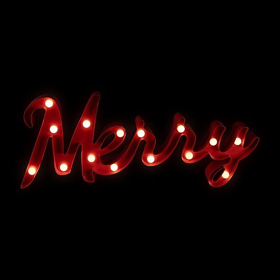 Northlight 21" Lighted "Merry" Marquee Lights